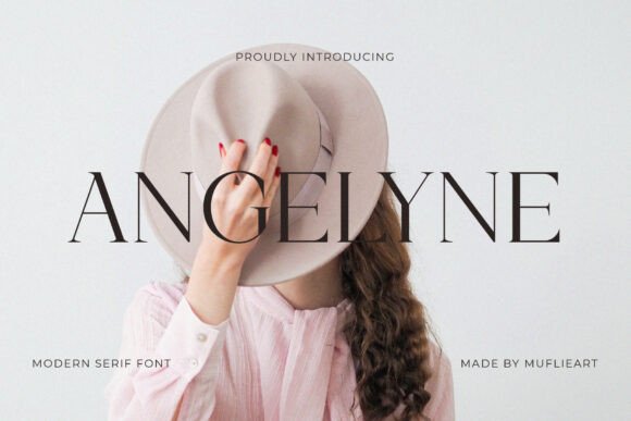 Angelyne: Commanding the Spotlight with Modern Serif Sophistication