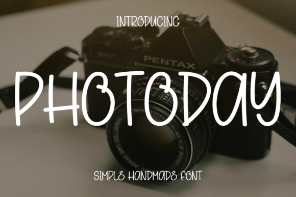 Discover Photoday: A Modern Script Font for Elegant Design