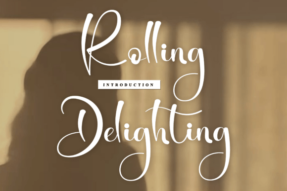 Discover Rolling Delighting: A Font of Artistic Flow