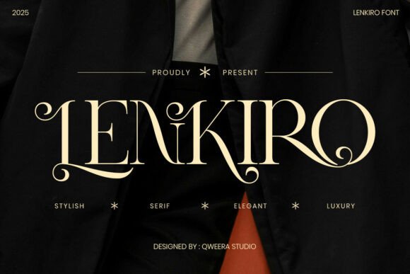 Lenkiro: The Elegant Serif Font for Premium Design Projects