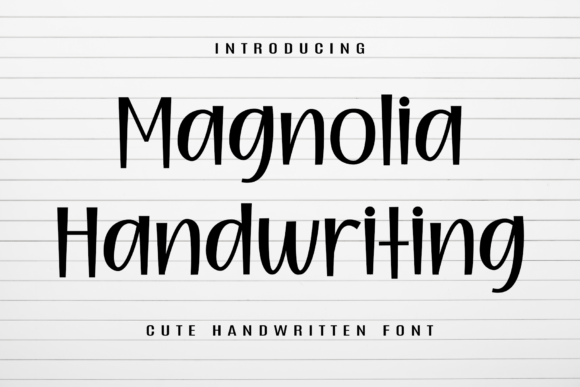 Magnolia Handwriting: A Delightful Typeface for Modern Design