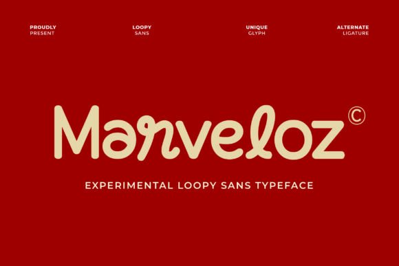 Marveloz: A Playful Typeface That Sparks Joy