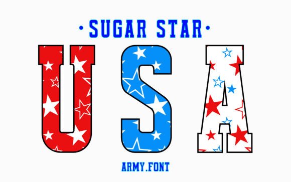 Sugar Star: A Font for Bold Branding